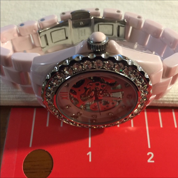 Real Collectibles by Adrienne Pink Ceramic Watch - Picture 8 of 11